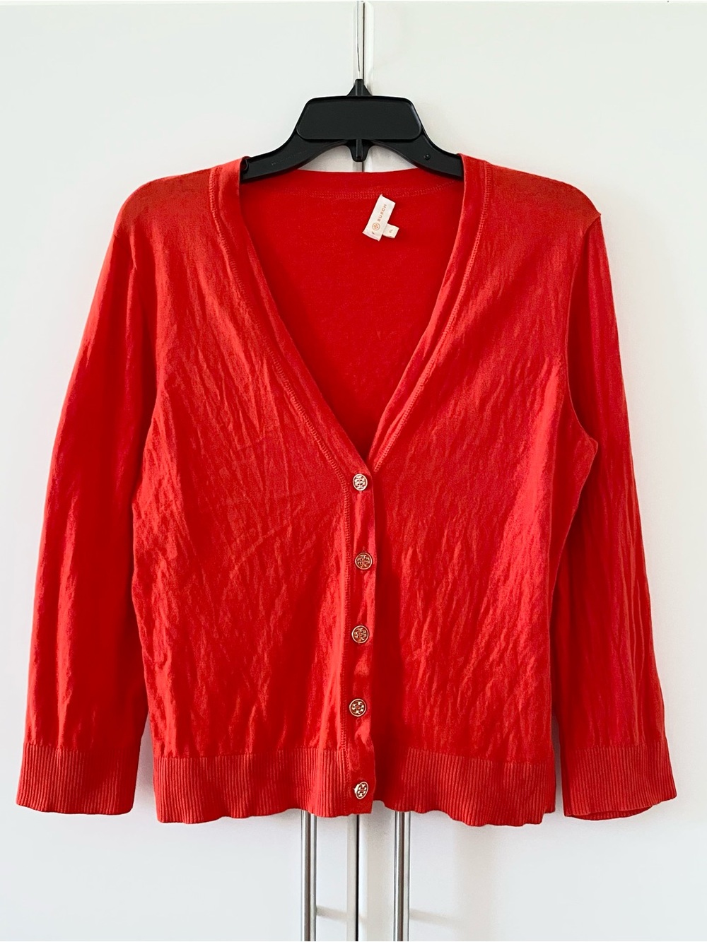 Tory Burch V-Neck Button Cardigan